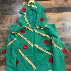 American Stich Christmas Hoodie - Womens Large